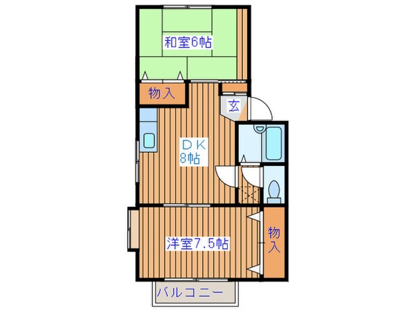 Ｌｉｂａｔｙ Ｓｑｕａｒｅの物件間取画像